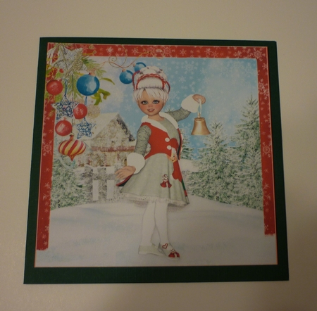 Sweet Little Ringing in the Christmas Cheer Mini Kit by Cornelia Orgahs