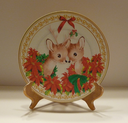 Christmas Plate with Stand Mini Kit.11 by Cornelia Orgahs