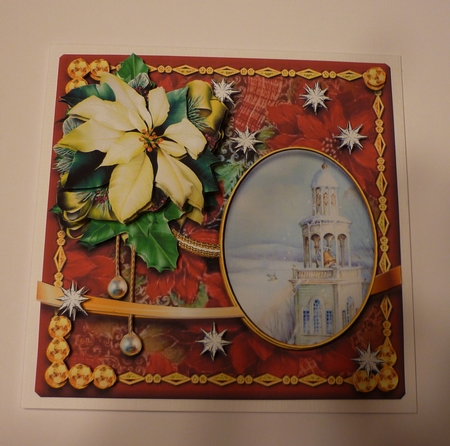Floral Christmas 5 by Cornelia Orgahs