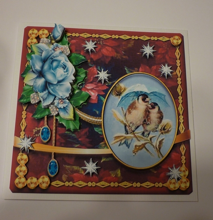 Floral Christmas 7 by Cornelia Orgahs