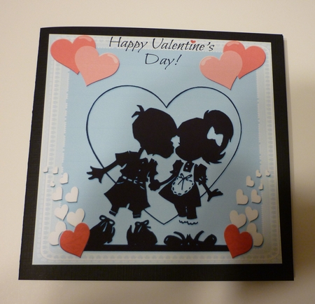 Silhouette Valentine 2 by Cornelia Orgahs