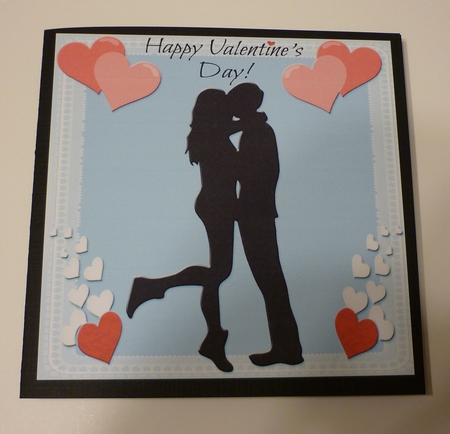 Silhouette Valentine 4 by Cornelia Orgahs