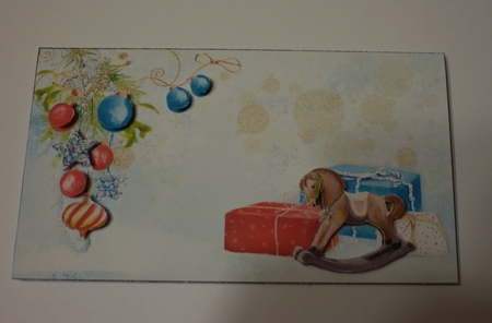 Christmas Surprise Money Wallet by Cornelia Orgahs