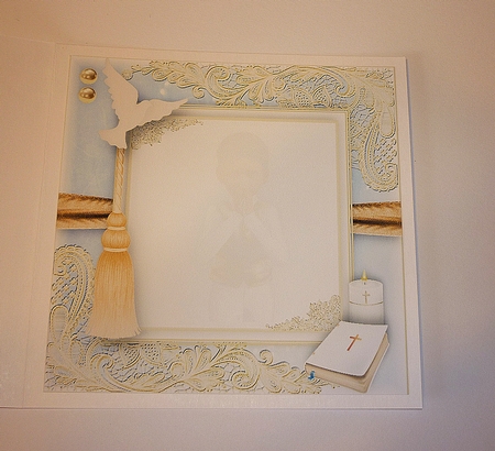 Communion/Confirmation Boy card Front Kit by Cornelia Orgahs