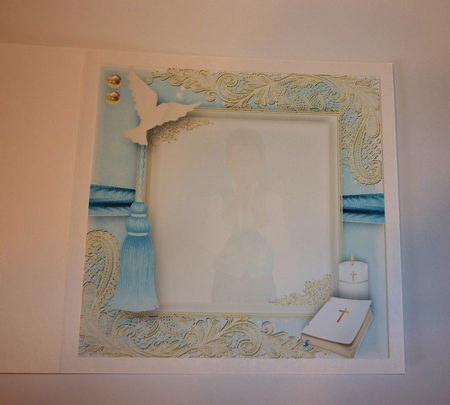 Communion Teen Boy Card Front Kit by Cornelia Orgahs