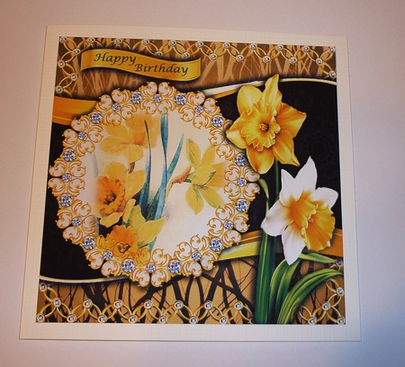 Bejewelled Blooms - Daffodil by Cornelia Orgahs