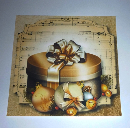 Sheet Music Christmas - Golden Candles Bumper Kit by Cornelia Orgahs