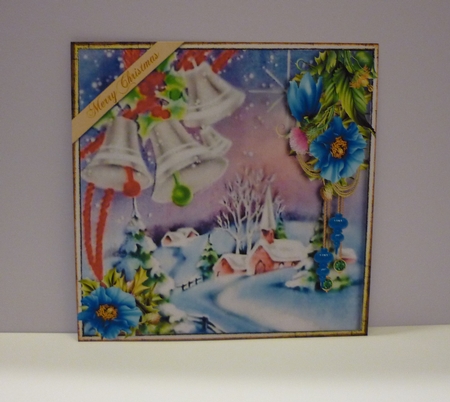 Christmas in Green and Prussian by Cornelia Orgahs