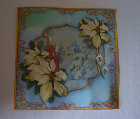 Inspirational Flowers Christmas 3 by Cornelia Orgahs