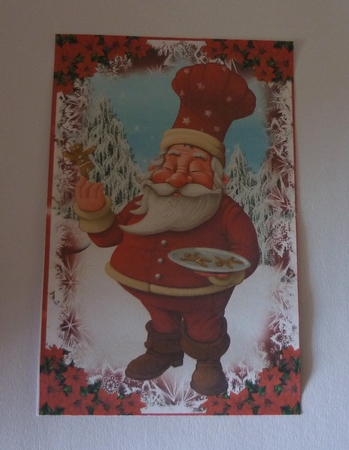 Santa Loves Cookies by Cornelia Orgahs