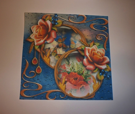 Floral Reflections 2 by Cornelia Orgahs