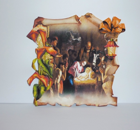 Seasonal Scrolls - 2 by Cornelia Orgahs