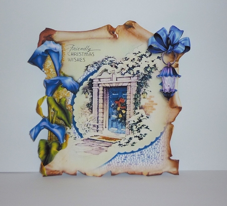 Seasonal Scrolls - 4 by Cornelia Orgahs
