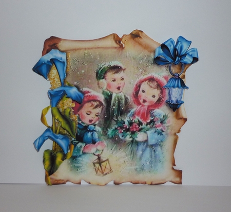 Seasonal Scrolls - 5 by Cornelia Orgahs