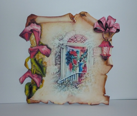 Seasonal Scrolls - 9 by Cornelia Orgahs