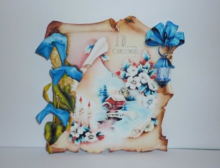 Seasonal Scrolls - 11 by Cornelia Orgahs