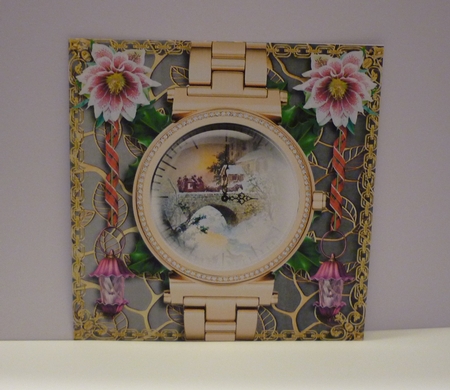 Christmas Time Watch - Christmas Rose by Cornelia Orgahs