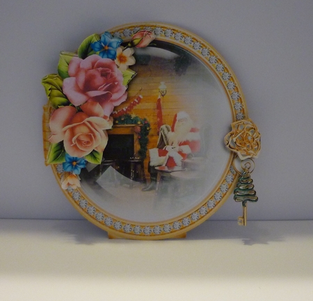 Diamond Christmas - Santa by Cornelia Orgahs