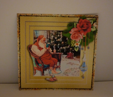 Stepping Out Christmas - Santas Christmas Day by Cornelia Orgahs