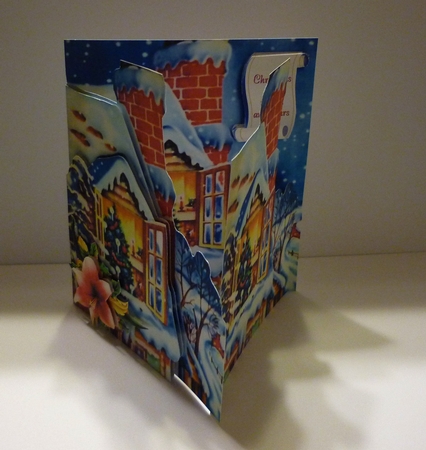Layered Christmas - Through the Window by Cornelia Orgahs