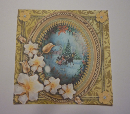 Bygone Age Gold - Sleigh Ride by Cornelia Orgahs