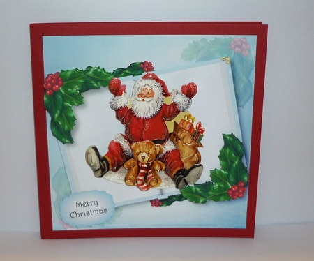 Blank Christmas Open Book Bumper Kit 1 by Cornelia Orgahs