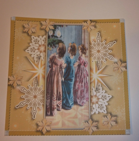 Vintage Snowflakes 2 by Cornelia Orgahs