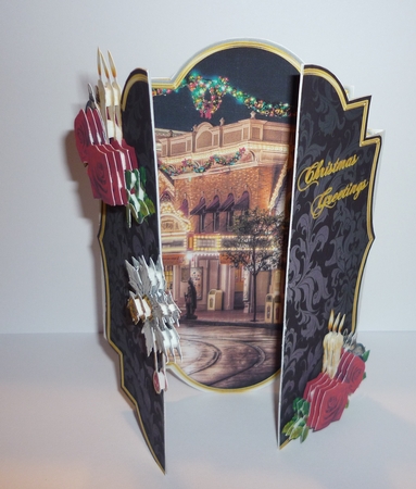 Panoramic Christmas - Christmas Night by Cornelia Orgahs