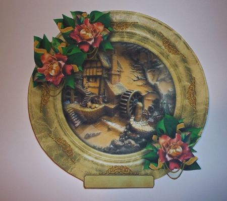 Celebration Plate 2 by Cornelia Orgahs