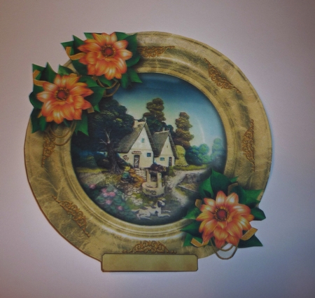 Celebration Plate 6 by Cornelia Orgahs