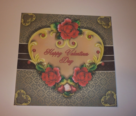 Hearts and Flowers 1 by Cornelia Orgahs