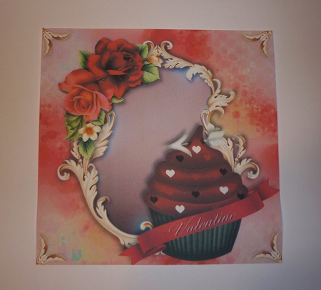 Cupcakes and Sundaes - Valentine One by Cornelia Orgahs