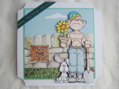 Handy Man Doodles Digital Stamp by Corrine Penhale