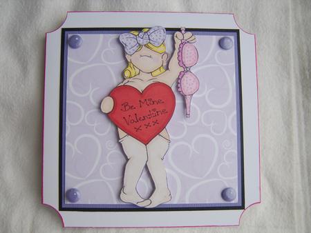 Be My Valentine Doodles Digital Stamp by Corrine Penhale