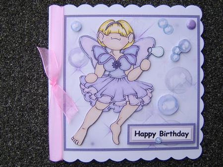 Bubble Fairy Doodles Digital Stamp by Corrine Penhale