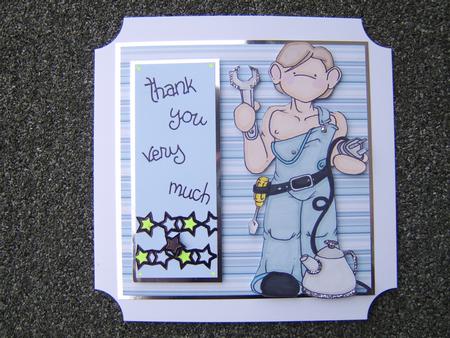 Mr Fix-it Doodles Digital Stamp by Corrine Penhale