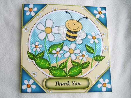 'bee' Happy Cut and Fold 2 by Corrine Penhale