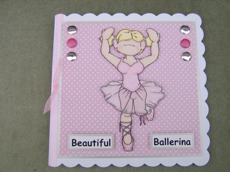 Pink Ballet Doodles Digital Stamp by Corrine Penhale