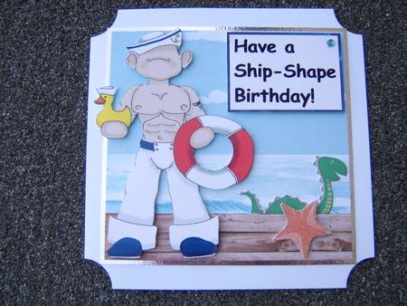 Sailor Doodles Large Image by Corrine Penhale