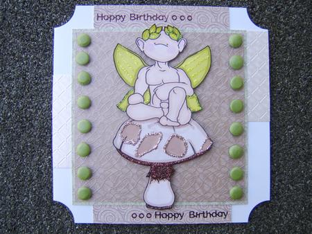Autumnal Fairy Doodles Digital Stamp by Corrine Penhale