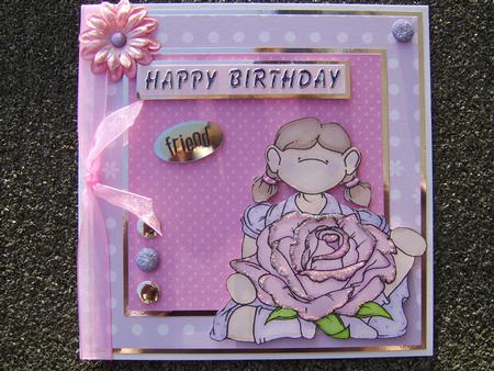 Liliac Rose Doodles Digital Stamp by Corrine Penhale