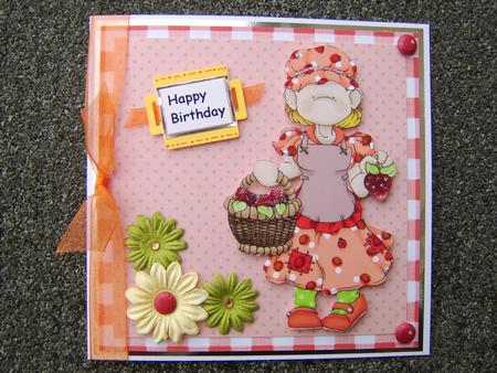 Strawberry Doodles Large Image by Corrine Penhale