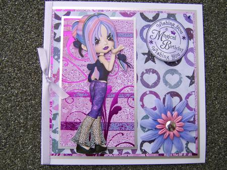 Vintage Hearts & Stars (pink) by Corrine Penhale