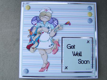Nursey Fairy Doodles Large Image by Corrine Penhale
