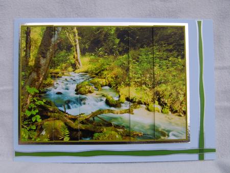 Woodland Waterfall Side Stacker by Corrine Penhale