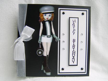 Groovy Sixties Girl Set of 3 Bookmarks or Toppers Featured Gallery Photo