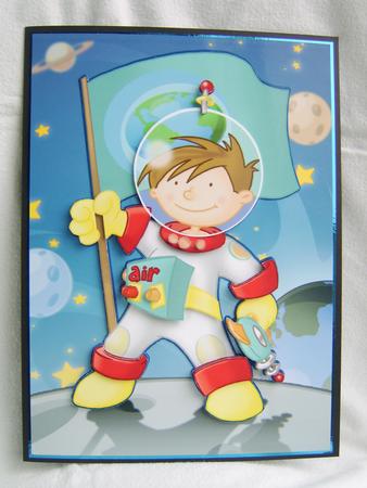 Space Boy A4. by Corrine Penhale
