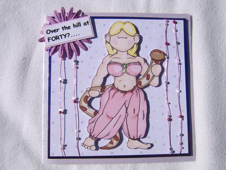 Snake Charmer Doodles Digital Stamp by Corrine Penhale