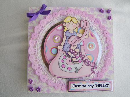 Telephone Doodles Digital Stamp by Corrine Penhale