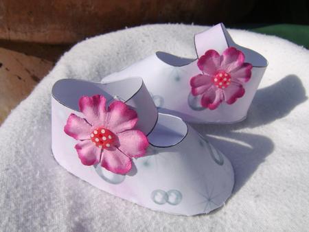 Bubbles and Fairy Dust 3D Baby Shoes by Corrine Penhale